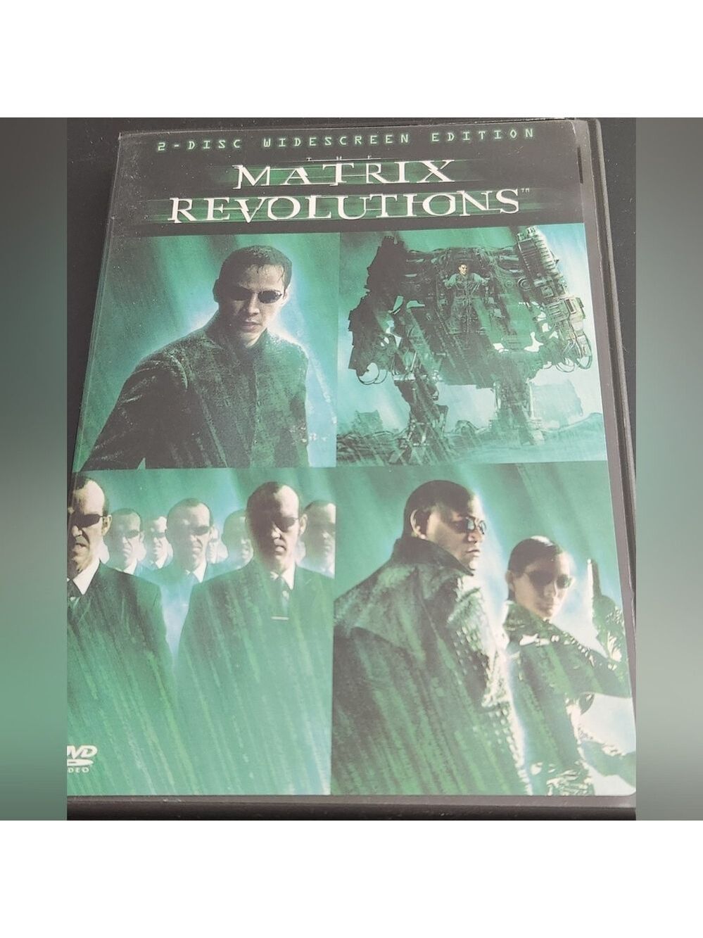 The Matrix Revolutions (DVD 2004, 2-Disc Set W/bonus CD-ROM)-Like New Widescreen